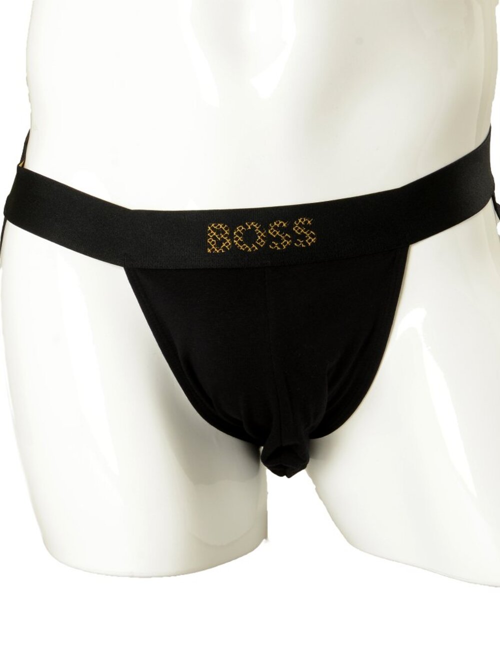 Hugo Boss Men's "2P Gift" Logo Strap 2 Pack Jockstrap Underwear US 2XL IT 56